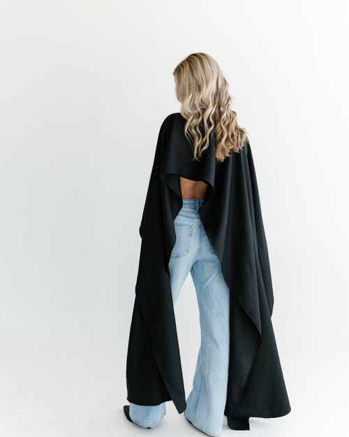 Crop Cape Top